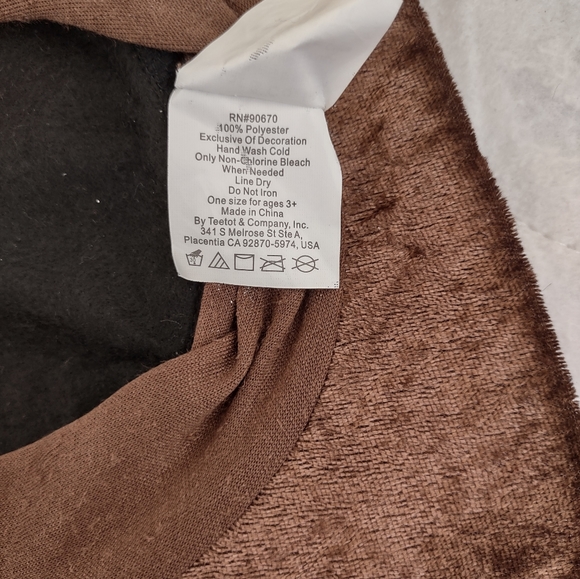 Teetot Pirate Hat Velvety Halloween Costume Party Cosplay Festival Themed Event - Picture 9 of 10